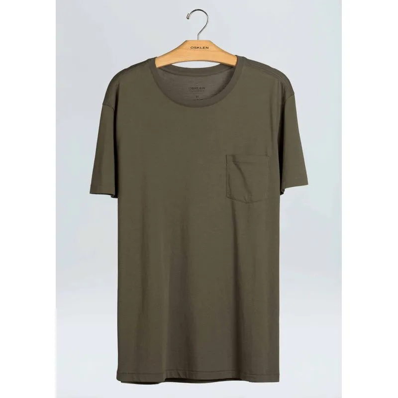 T-shirt supersoft pocket mc - verde forest - M