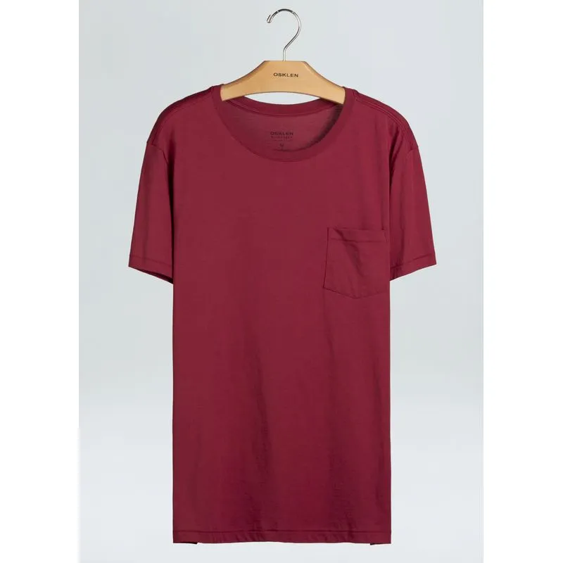 T-shirt supersoft pocket mc - vermelho - P