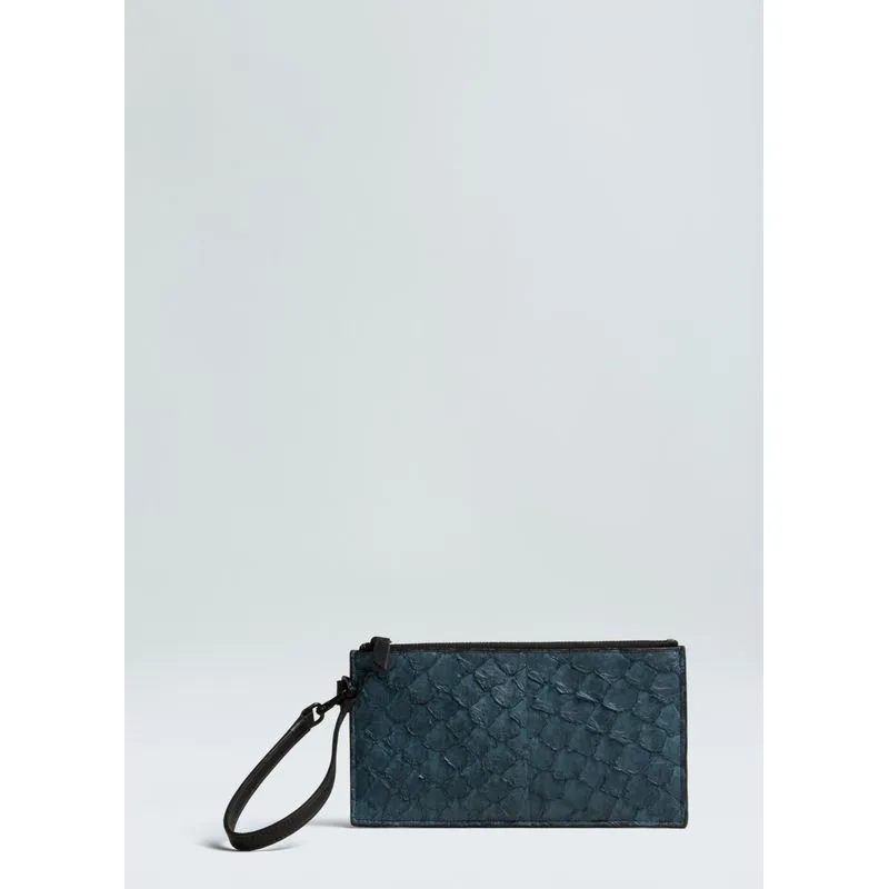 Pirarucu mini pouch - azul - UN
