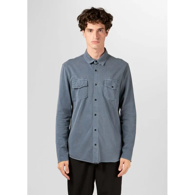 Camisa army pockets - indigo - P