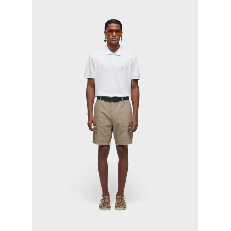 Bermuda alfaiataria e-basics - areia - 46