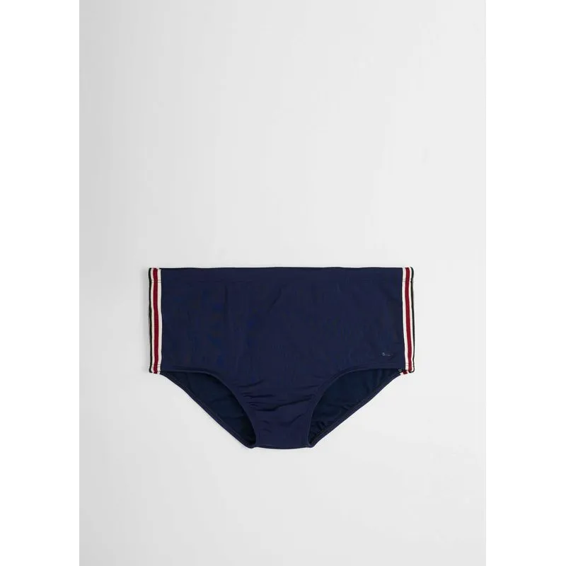 Sunga board stripe - azul marinho - G