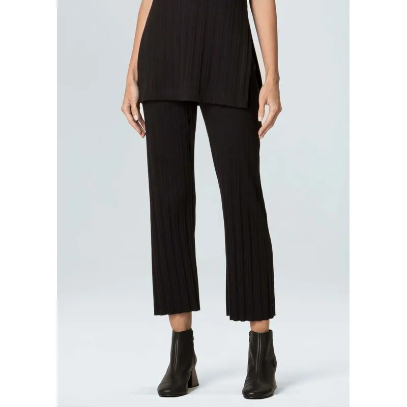 Calça mix rib light flare Calca mix rib light flare - preto - M
