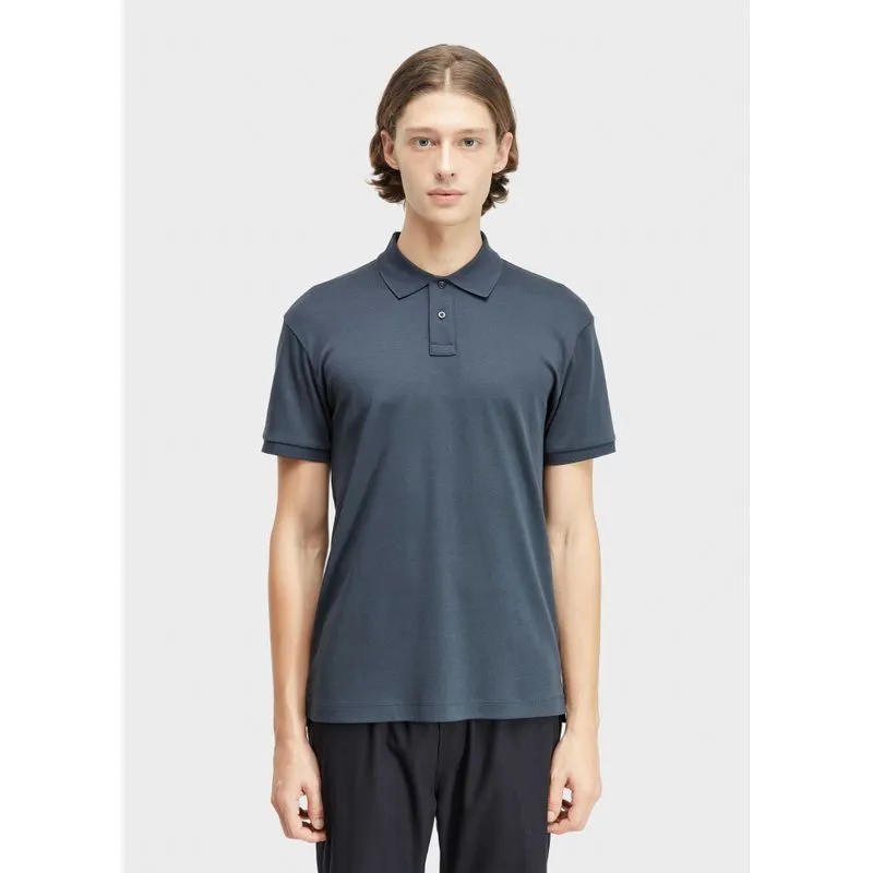 Polo supersoft - azul marinho - P