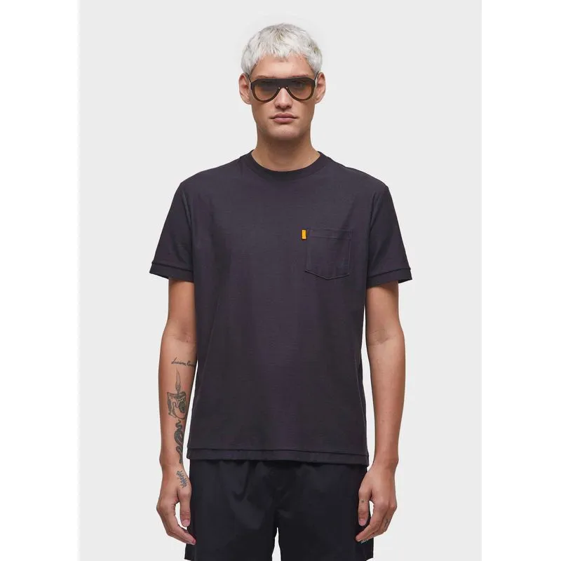 T-shirt washed pocket spot mc - preto - GG