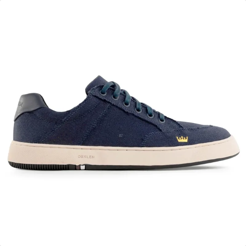 Tênis Osklen Soho Lona Lisa Masculino 40 / Marinho / Bege
