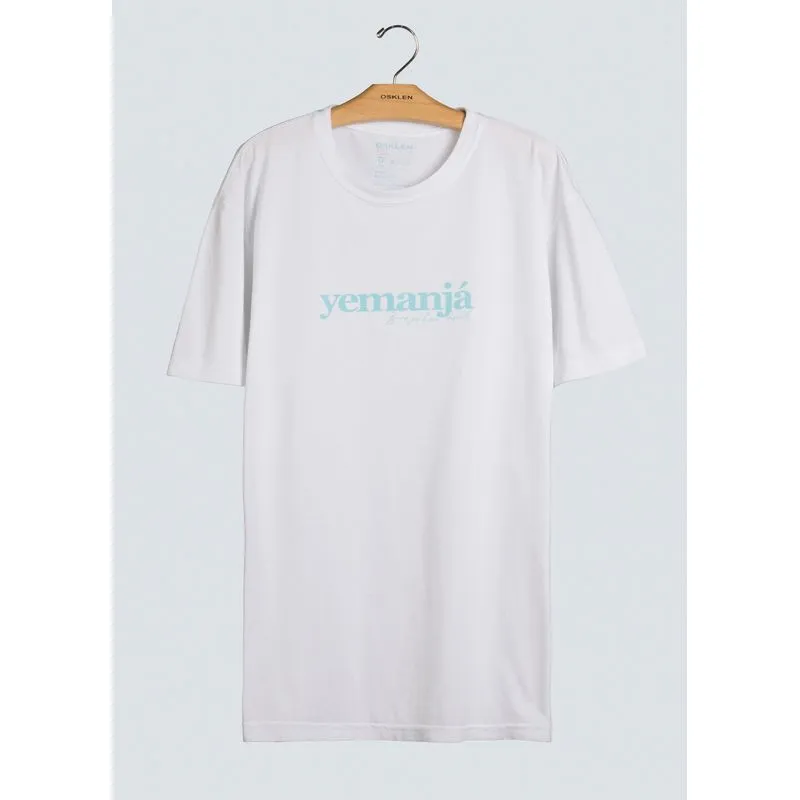 T-shirt stone yemanja type - branco - M