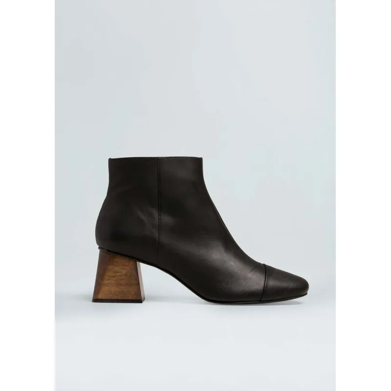 Bota mid wood - preto - 38