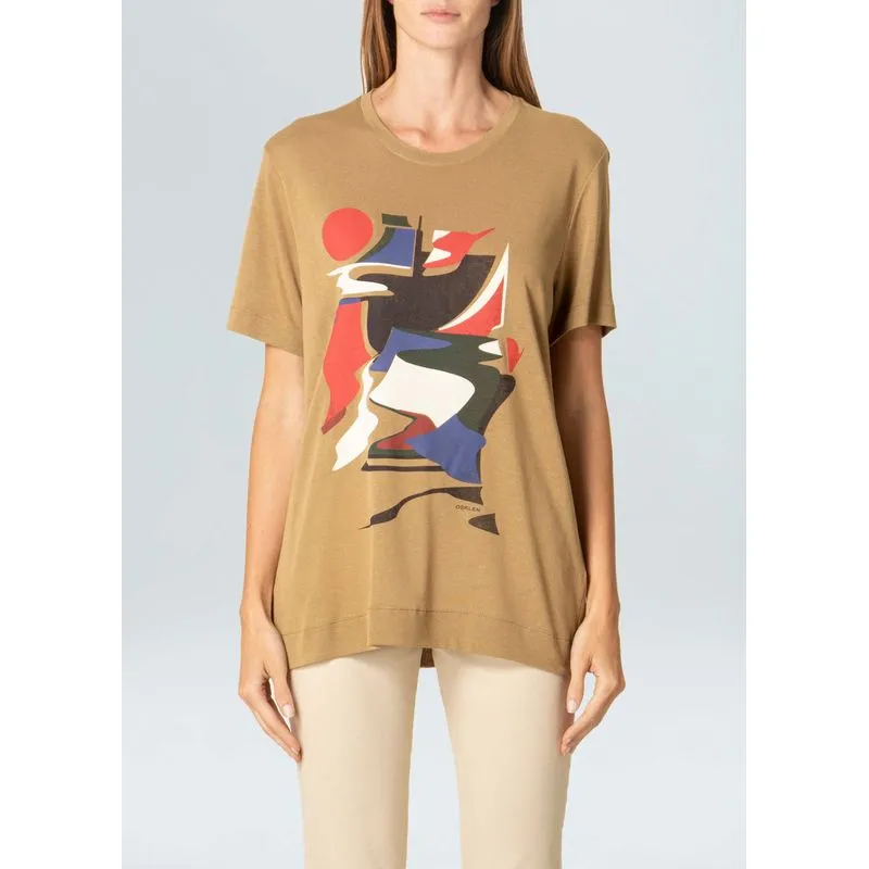 T-shirt playground eco T-shirt fem playground eco - bege - G