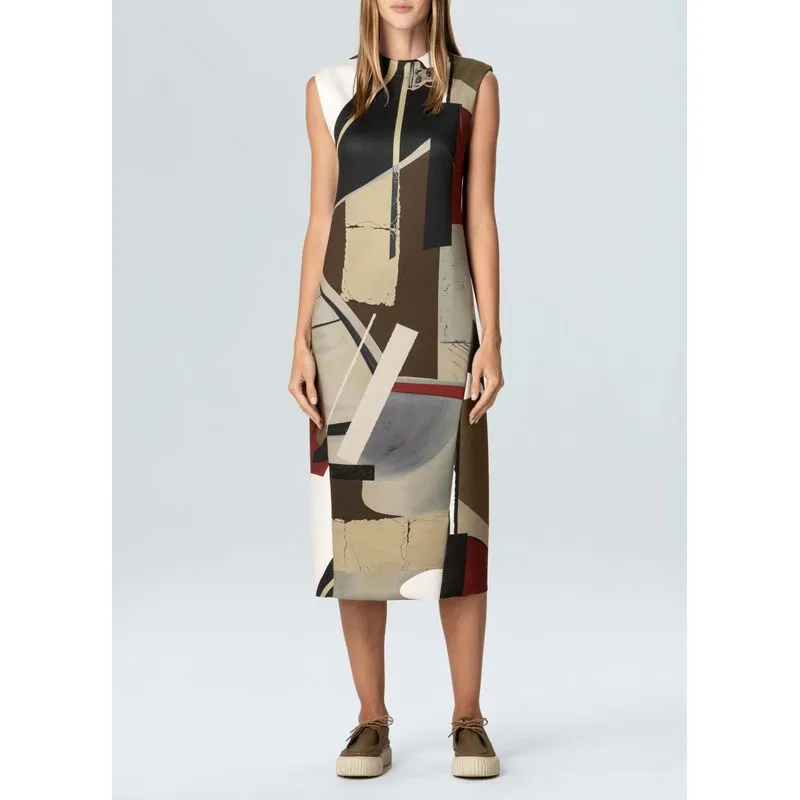 Vestido fit bowl khaki - bege - M