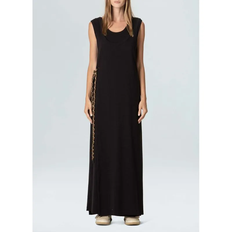 Vestido rope sides - preto - M
