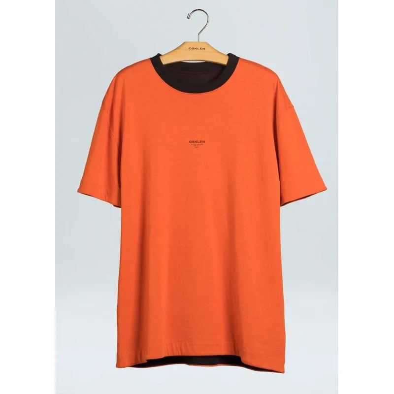 T-shirt double reverse T-shirt double osklen reverse - preto - GG