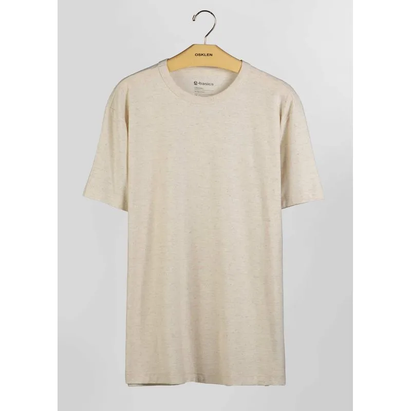 T-shirt cânhamo e-basics ii T-shirt canhamo e-basics mc ii - natural - PP