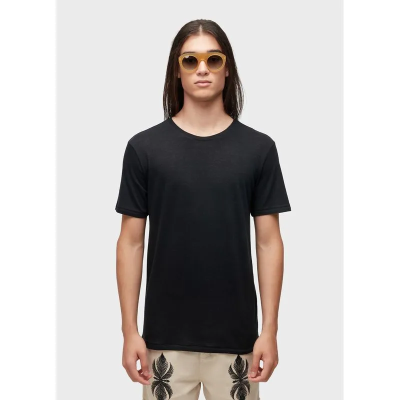 T-shirt light e-basics ii - preto - P