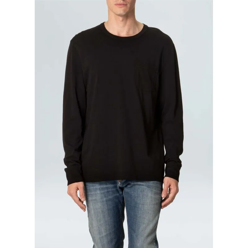 T-shirt pocket classic - preto - M