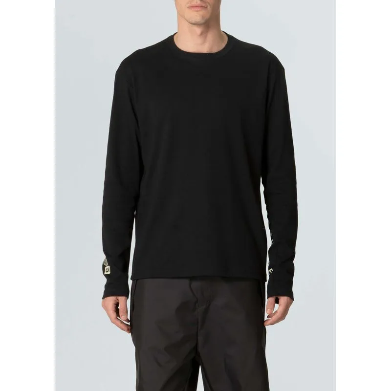 T-shirt side print ml - preto - G