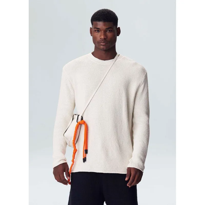 Sweater tricot fluid e-fabrics - natural - G