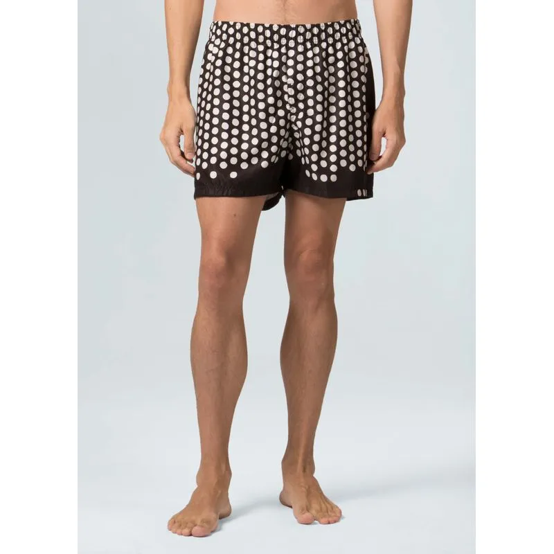 Beach short circles - off white - G