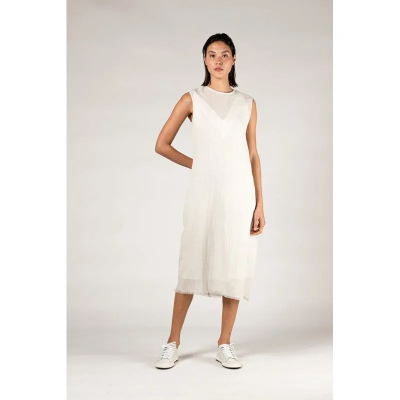 Vestido light linen - off white - P