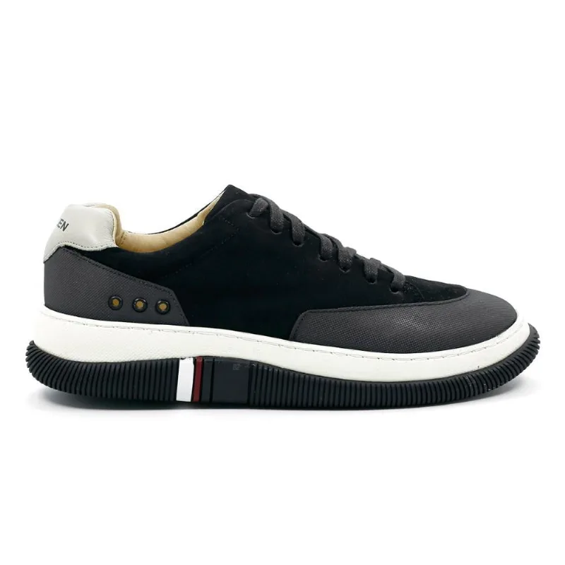 Tênis Osklen Hybrid Laces Nobuck Masculino 41 / Preto / Bege
