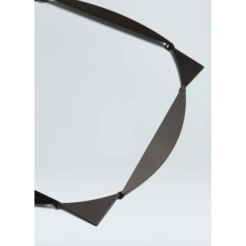 Colar off form - preto - UN