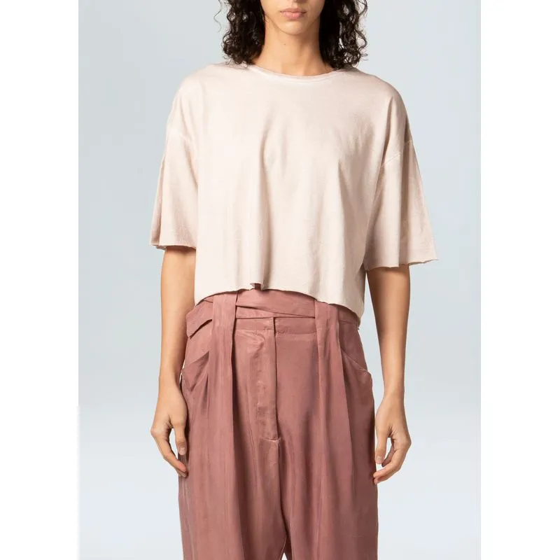 Blusa cropped old Blusa mc cropped old - rosa - M