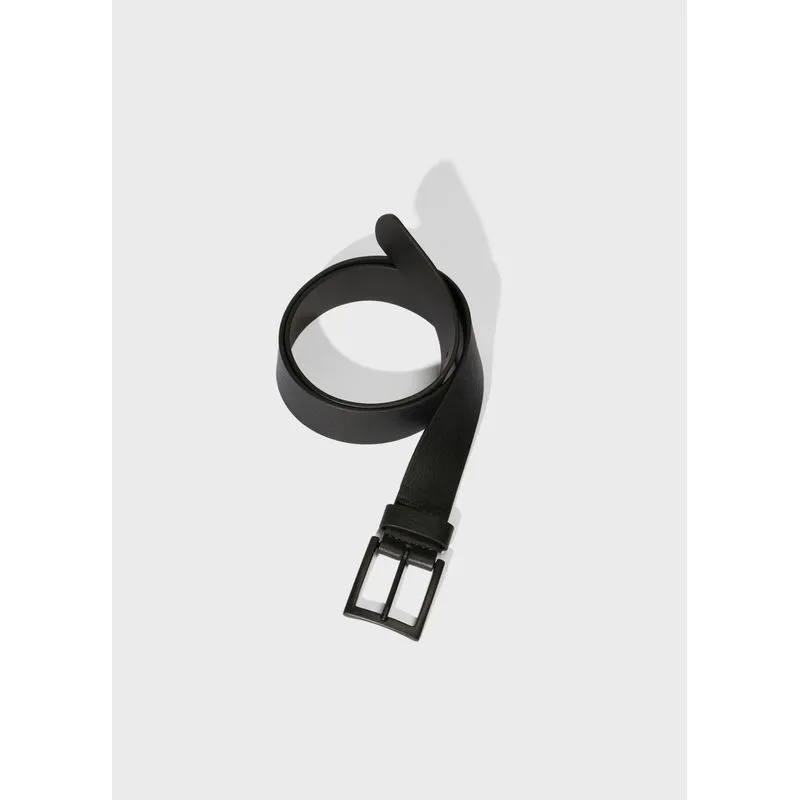 Cinto e leather Cinto masc e leather - preto - 90