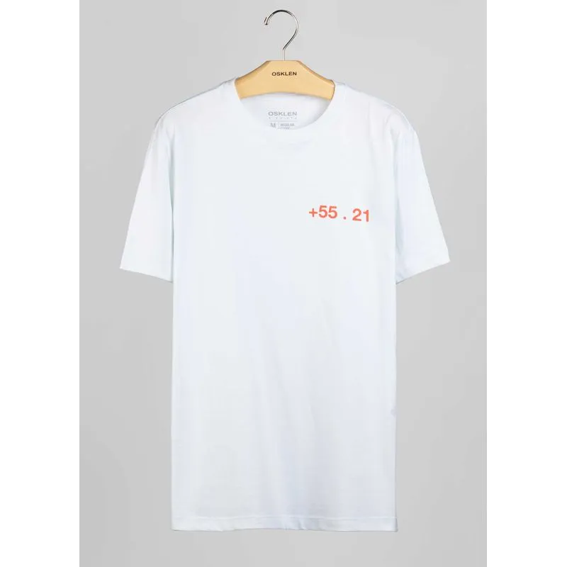 T-shirt light stone 55 21 - branco - M