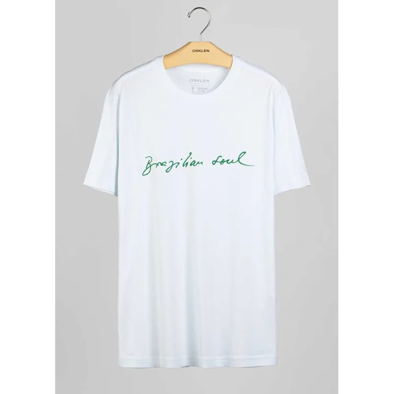 T-shirt light stone brazilian soul - branco - G