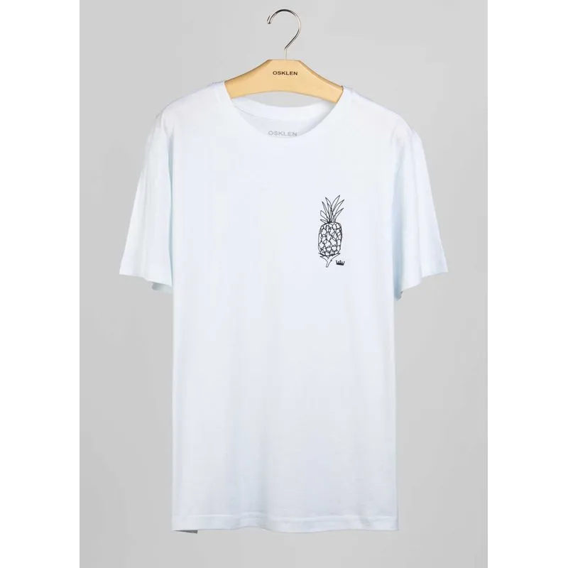 T-shirt light stone naif abacaxi - branco - PP