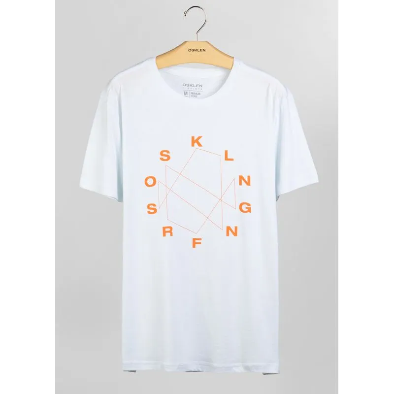 T-shirt light stone osklnsrfng - branco - M
