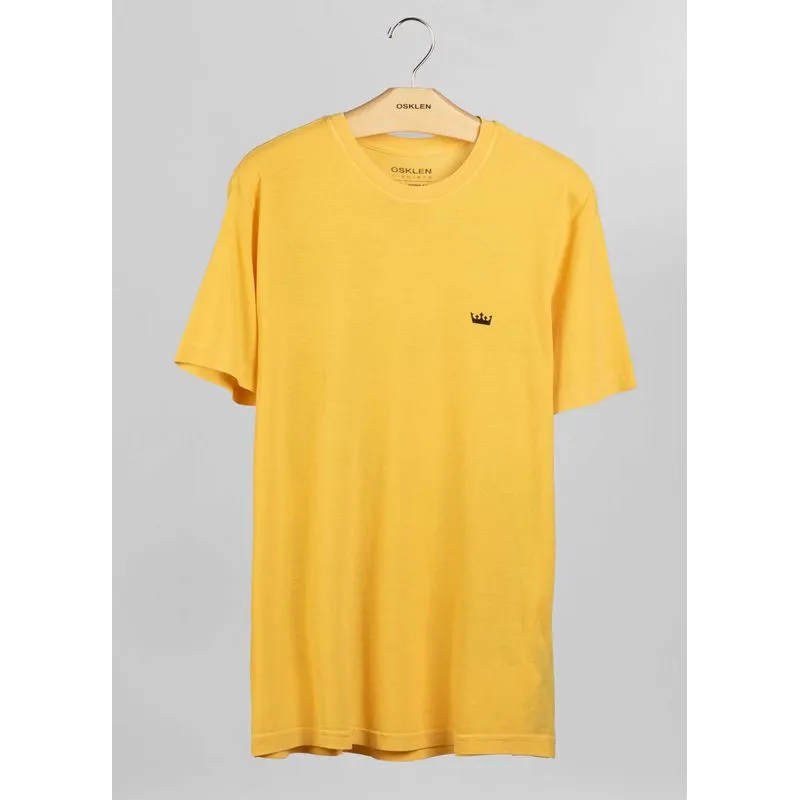 T-shirt light stone calçadão - laranja - M
