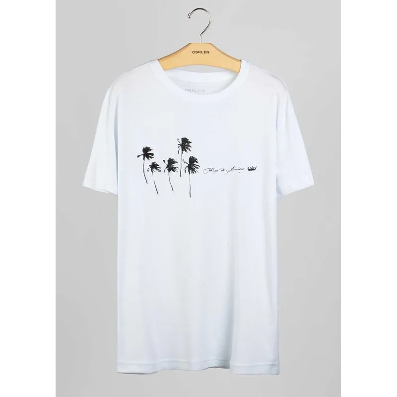 T-shirt light stone coqueiros 5 - branco - M