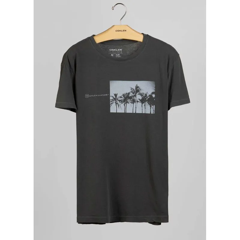 T-shirt stone coqueiros - cinza - M