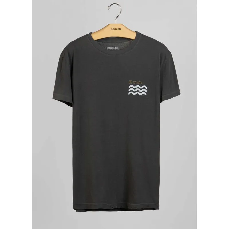 T-shirt stone surfing little waves - cinza - M