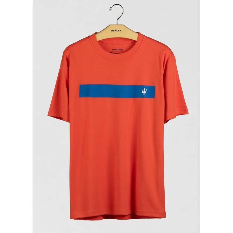 Big shirt barra tridente - vermelho - P