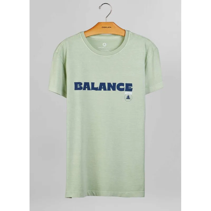 T-shirt stone balance - verde - P