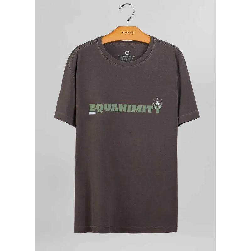 T-shirt stone equanimity - cinza - M