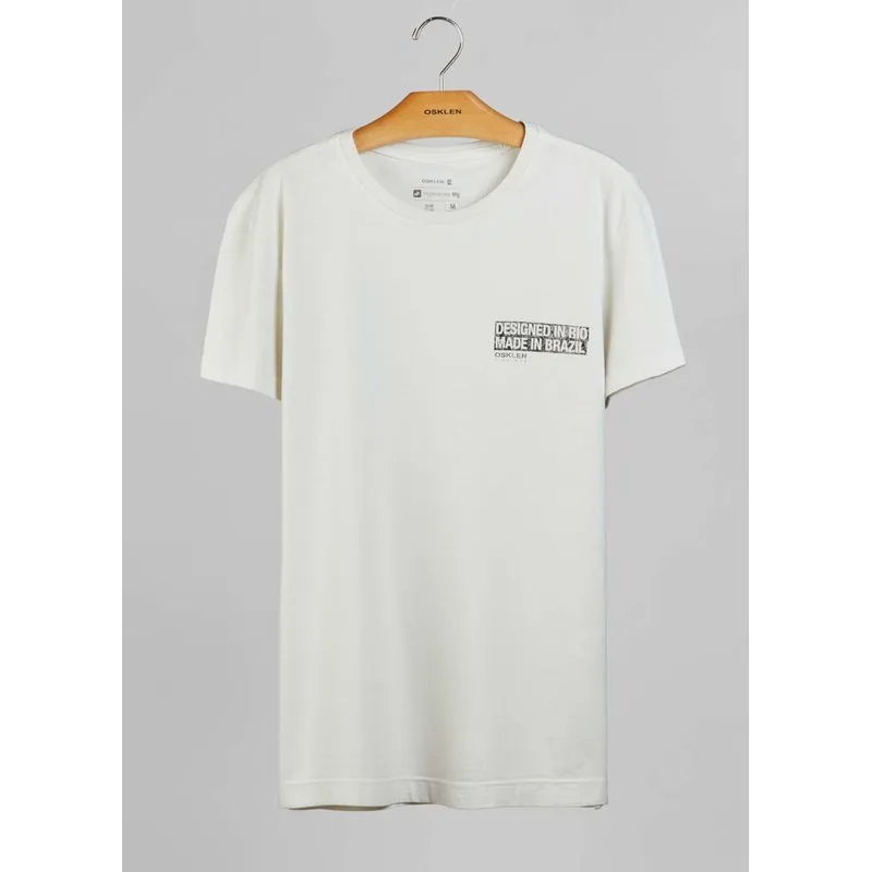T-shirt stone tshirts T-shirt stone osklen tshirts - areia - G