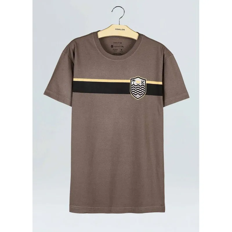 T-shirt vintage brasão futebol T-shirt vintage brasao futebol - cinza - G