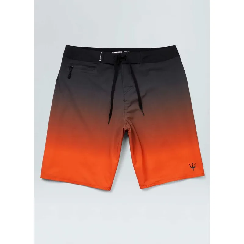 Bermuda surf gradiente pro - laranja - 38