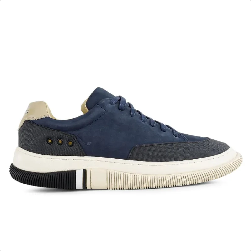 Tênis Osklen Hybrid Laces Nobuck Masculino 41 / Marinho / Preto