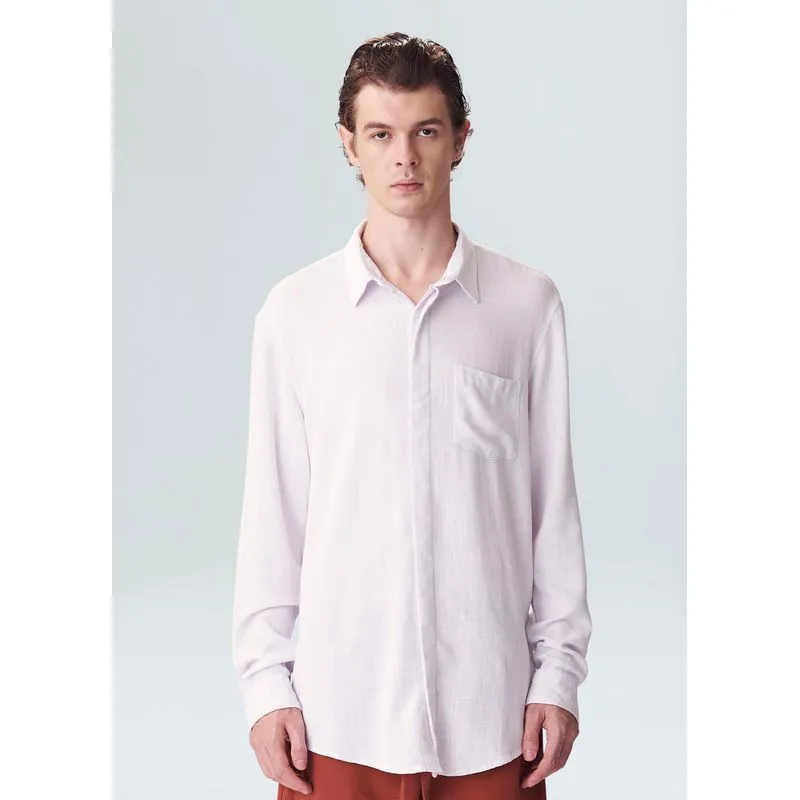 Camisa slant linen ml - branco - M