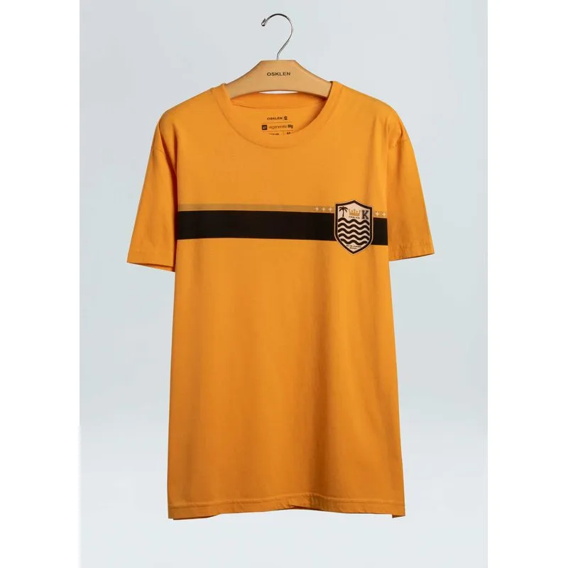 T-shirt vintage brasão futebol T-shirt vintage brasao futebol - amarelo - G