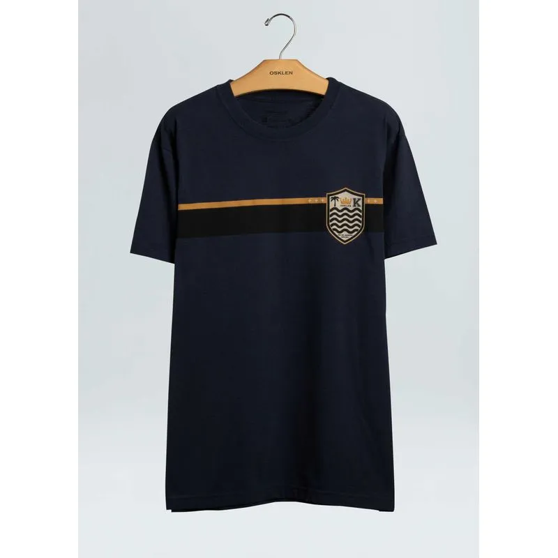 T-shirt vintage brasão futebol T-shirt vintage brasao futebol - azul marinho - G