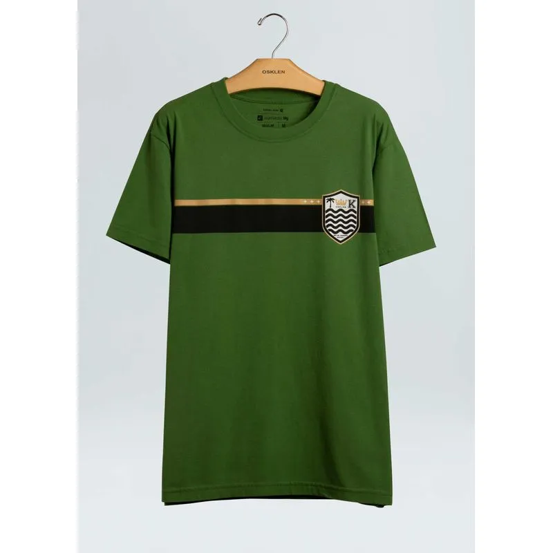 T-shirt vintage brasão futebol T-shirt vintage brasao futebol - verde - G