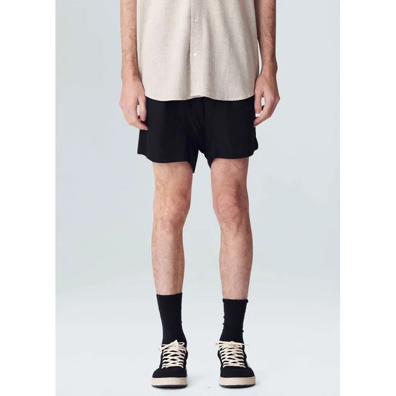 Bermuda dot woven - preto - M