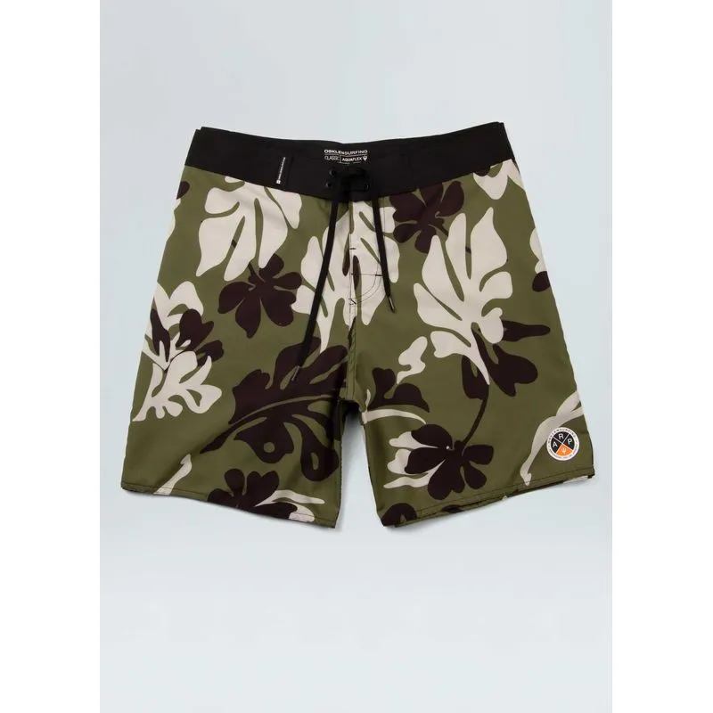 Bermuda surf hawaiian camouflage - verde - 42