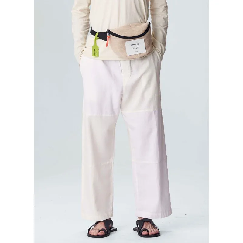 Calça over pannel linen Calca over pannel linen - off white - M