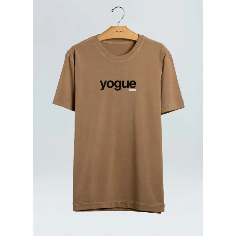 T-shirt double yogue - areia - G